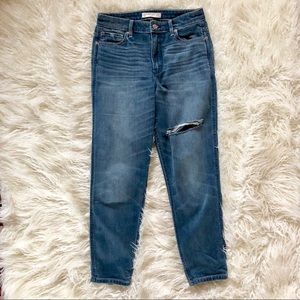 Medium Wash Boyfriend Jeans